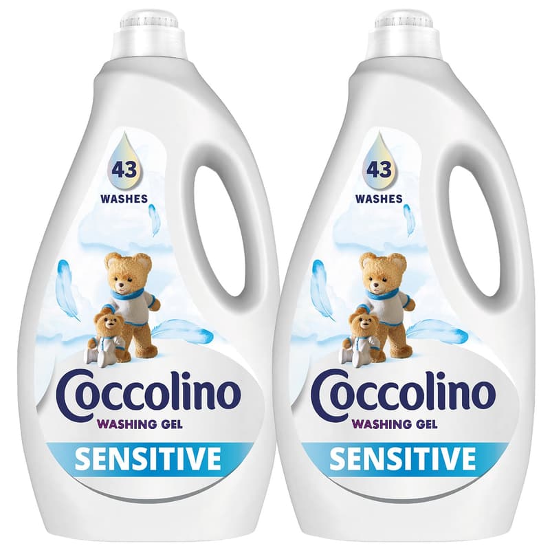 Coccolino Sensitive öblítő és mosószer csomag