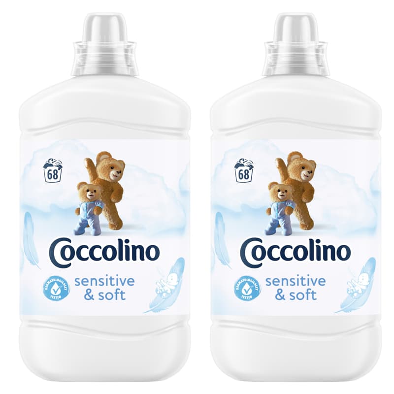 Coccolino Sensitive öblítő és mosószer csomag