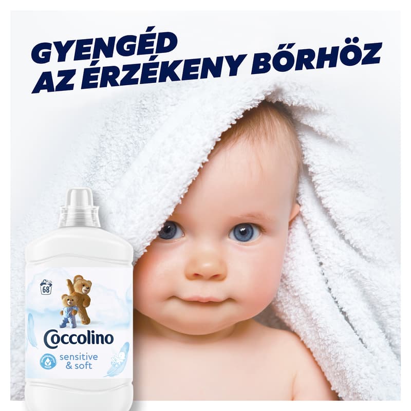 Coccolino Sensitive öblítő és mosószer csomag