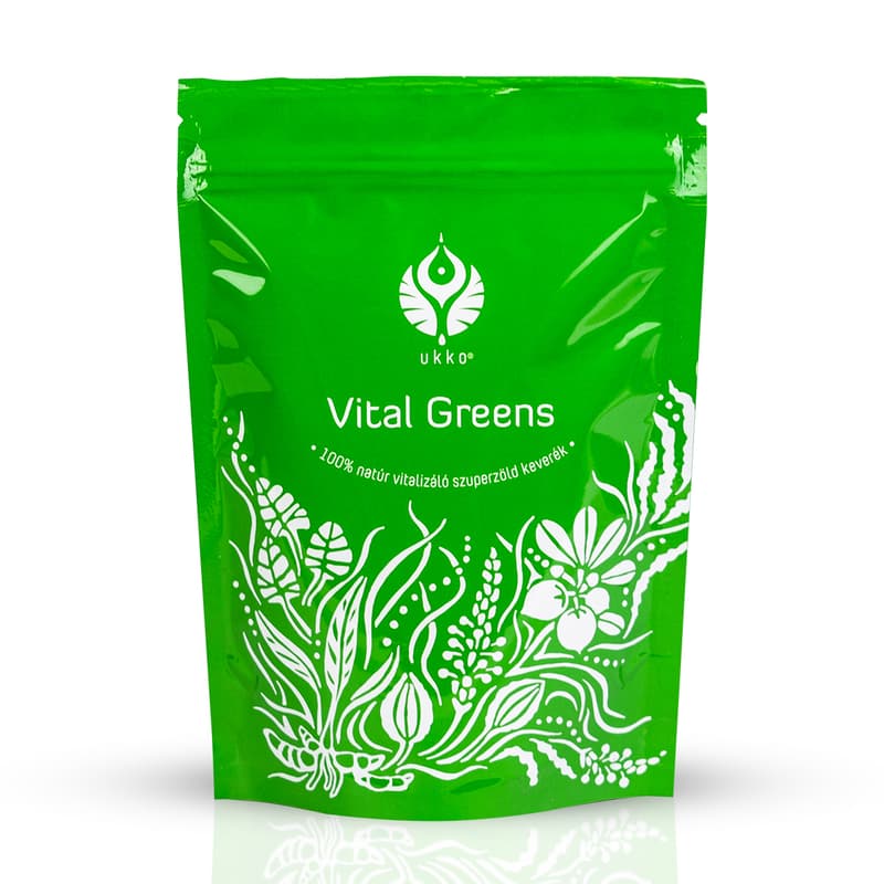 Ukko Vital Greens, powdered herbal mixture
