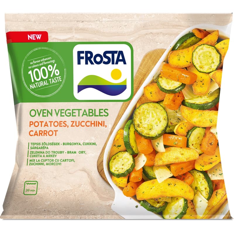 Vegetables for the oven potatoes, zucchini, carrot 