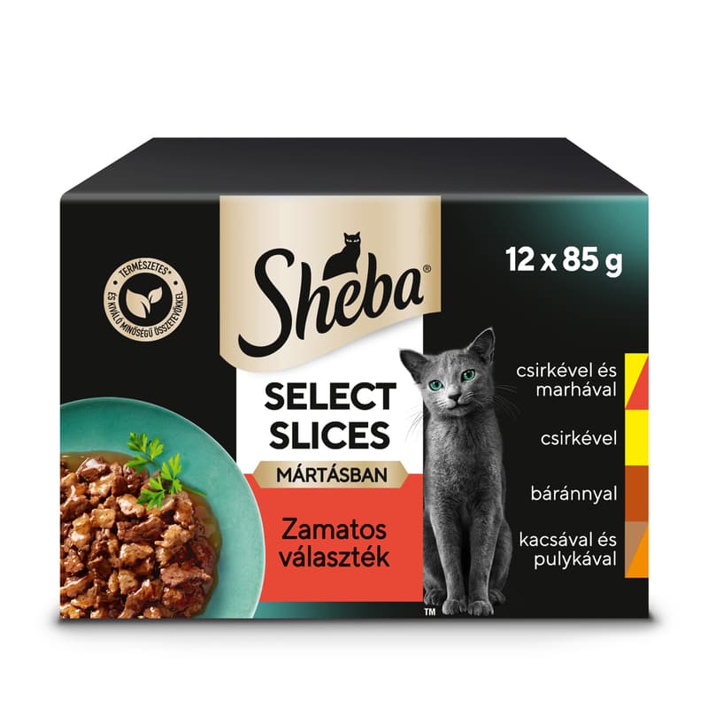 Sheba alutasakos eledel húsos (12pack)