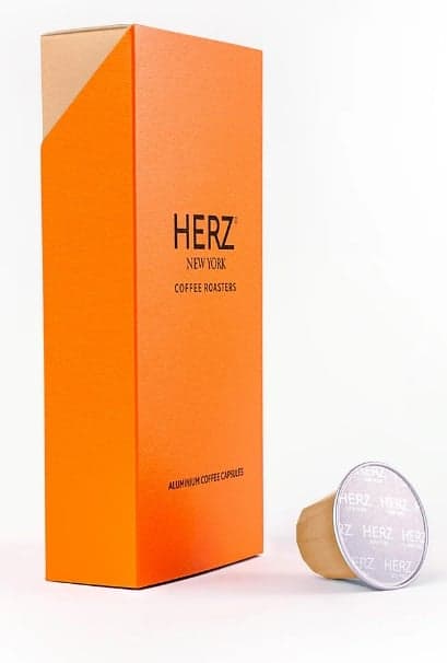 HERZ New York Coffee Roasters Vanilla Nespresso kompatibilis alumínium kávékapszula