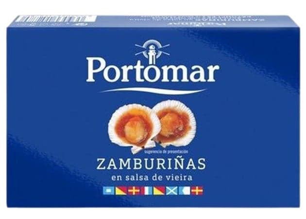 PORTOMAR Scallops in chopped, marinated sauce (115 g)