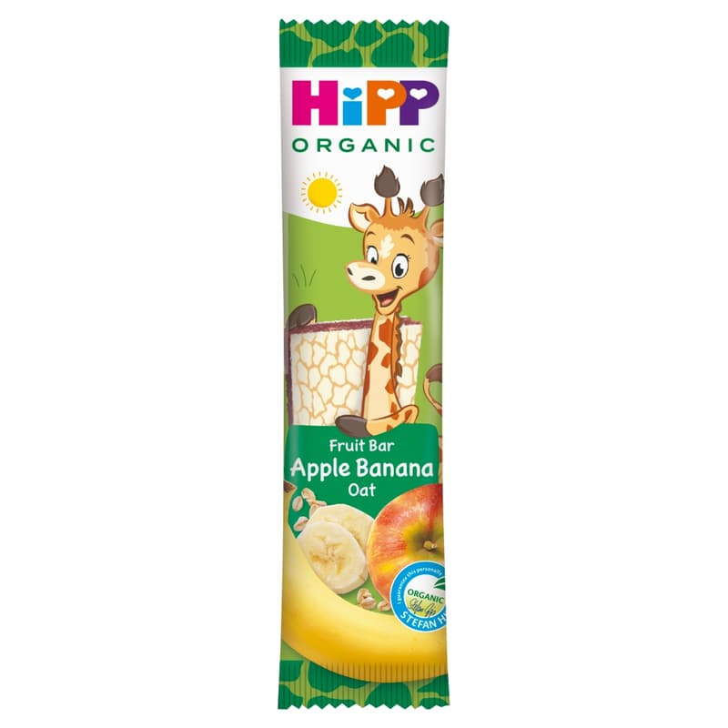 Hipp Organic Fruit Bar Apple-Banana-Oats from 1 year old