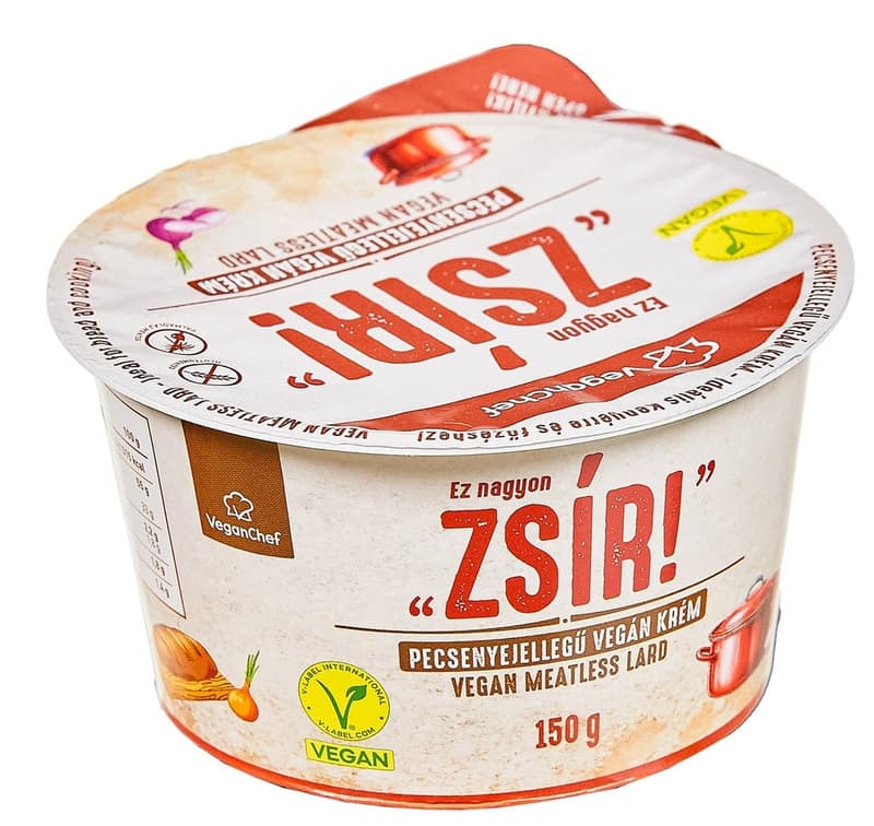 VeganChef "ZSÍR!" pecsenye jellegű növényi krém