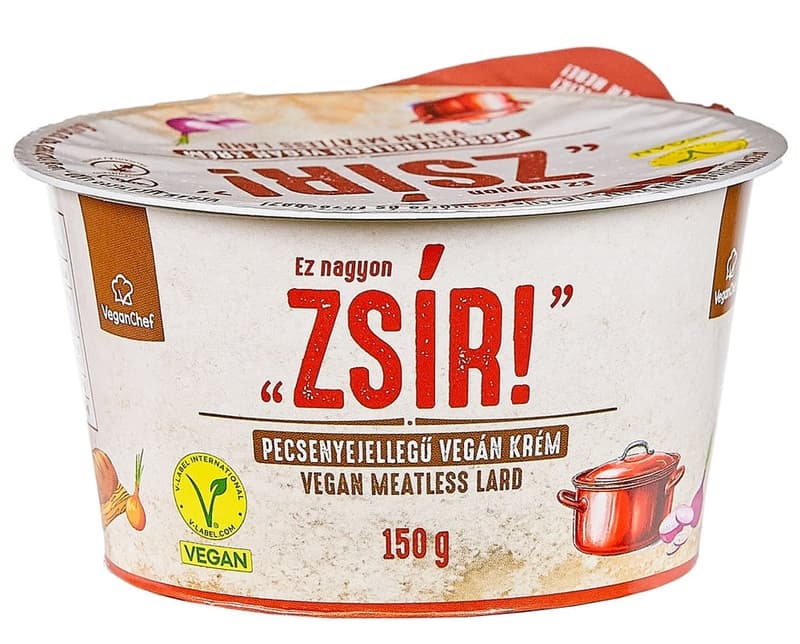 VeganChef "ZSÍR!" pecsenye jellegű növényi krém