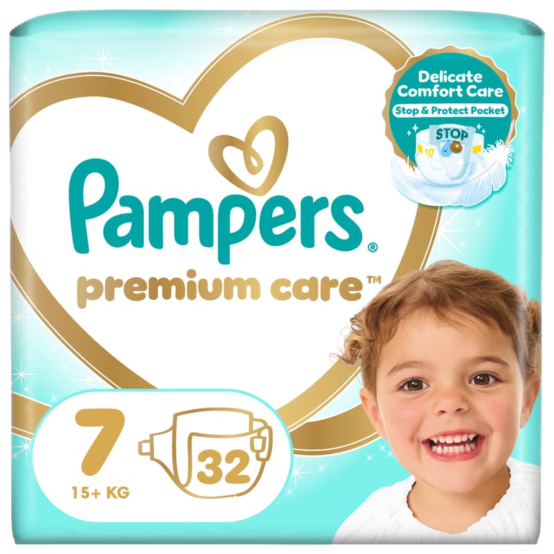 Pampers PremiumC Diaper VP S7 32CT