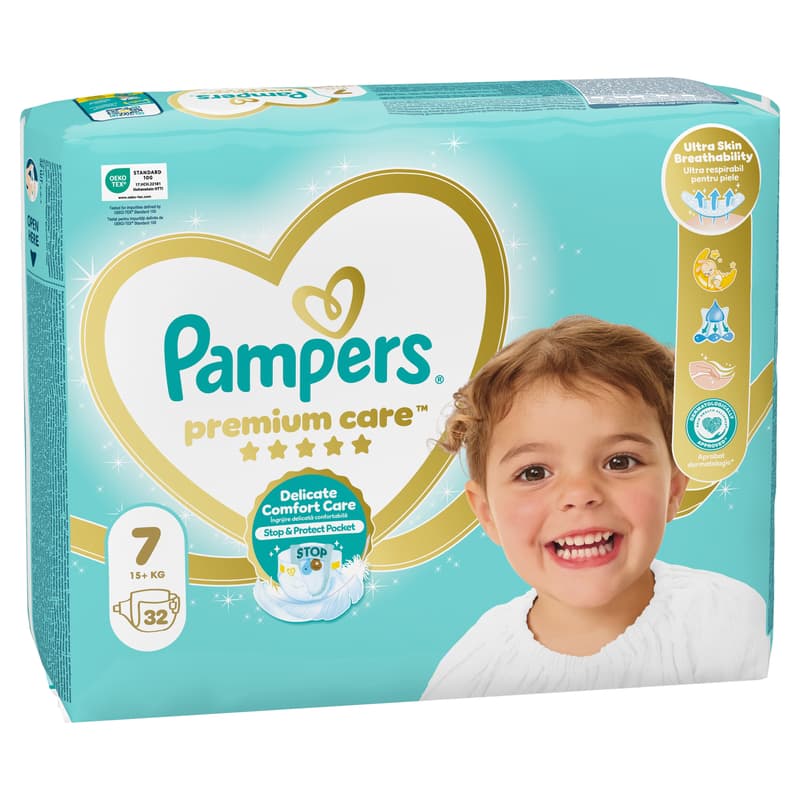 Pampers PremiumC Diaper VP S7 32CT