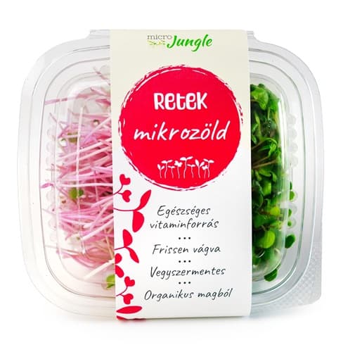 MicroJungle retek mikrozöld