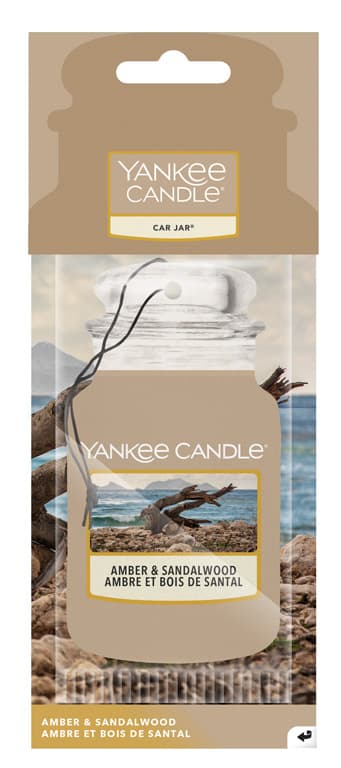 YC.Flameless/HAND TAG classic/Amber & Sandalwood