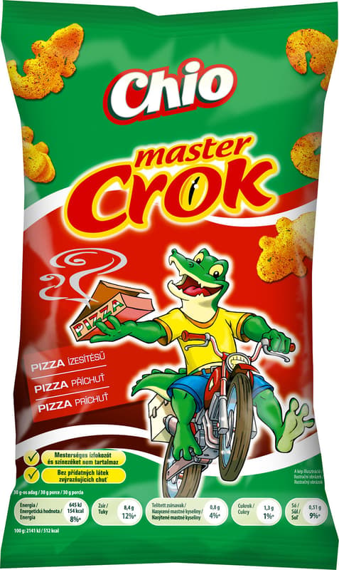 Chio Master Crok Pizza Flavoured Corn Snack