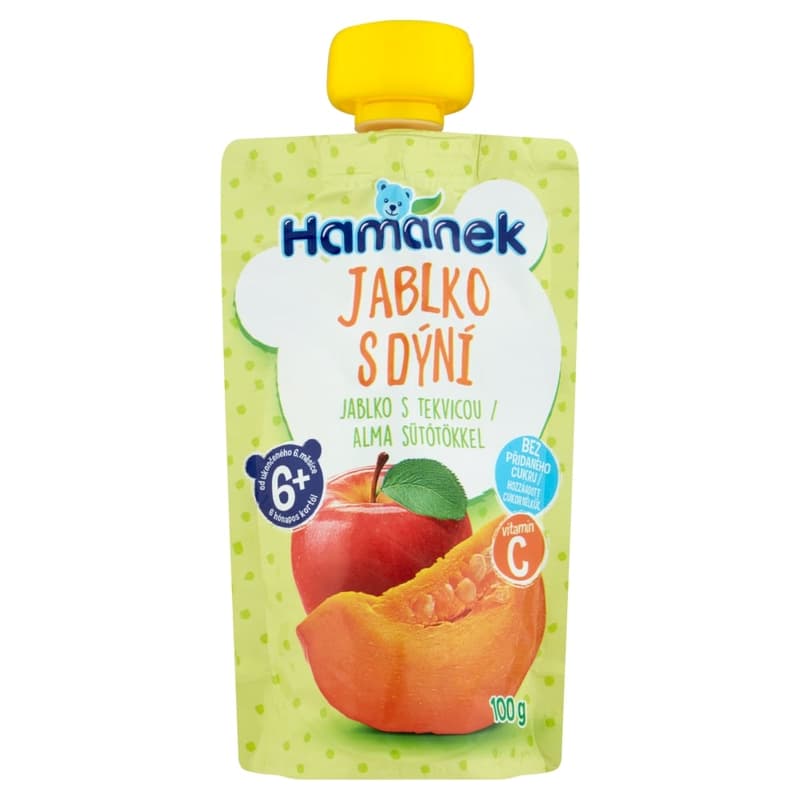 Hamánek desszert alma sütőtök tasakos 6 hónapos kortól