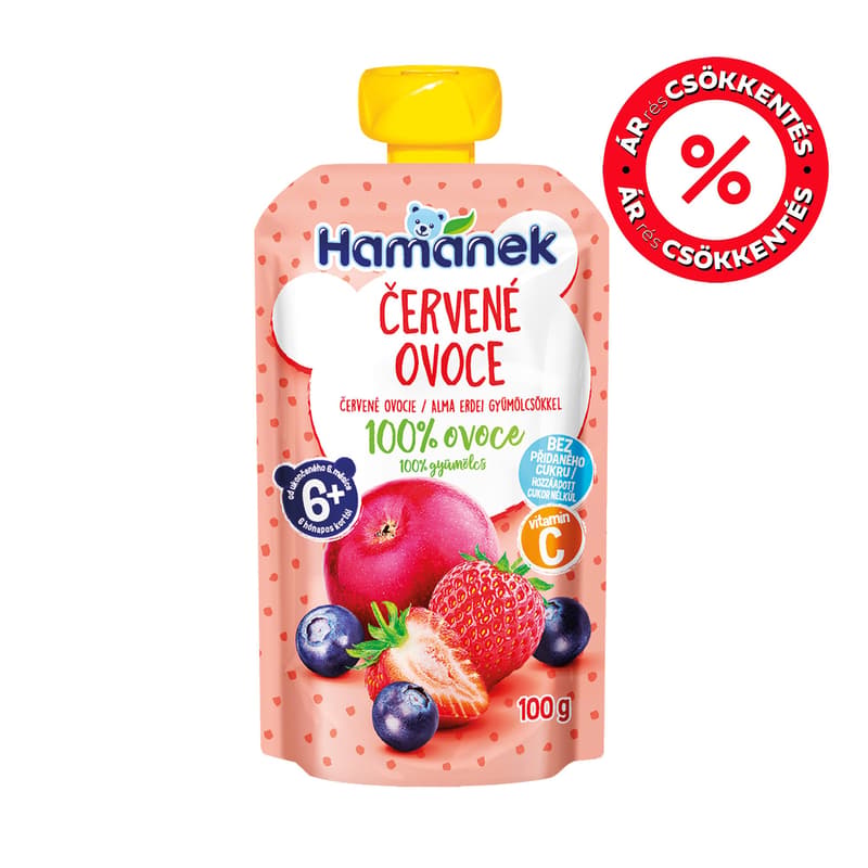 Hamánek dessert apple forest fruit sachet
