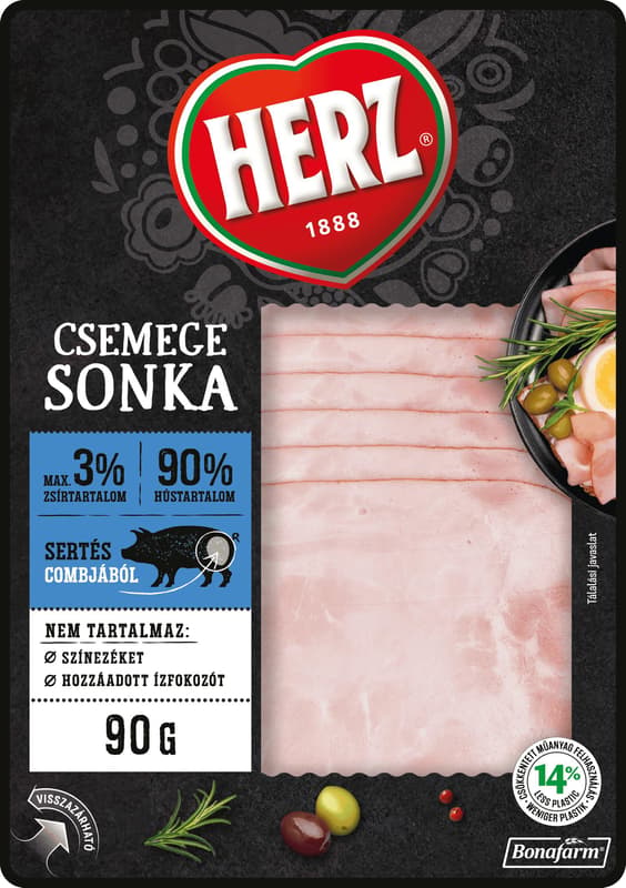 Herz Csemege sonka szvg