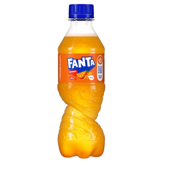 Fanta carbonated orange-flavored soft drink