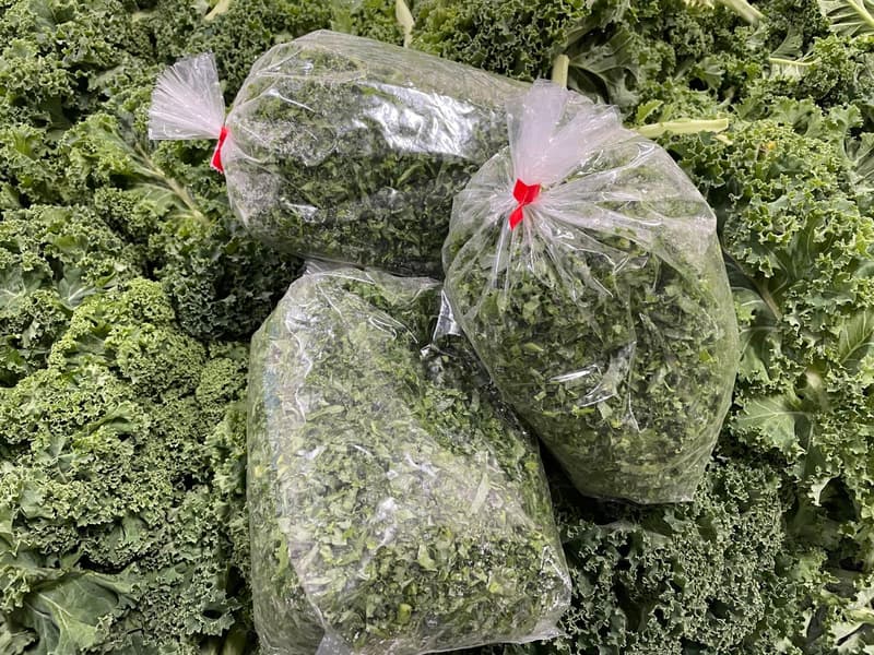 Curly kale pre-cut 300gr 
