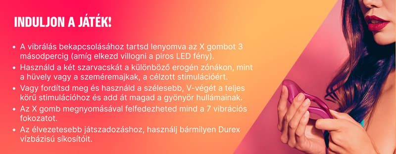 Durex Multi Erogén zónás stimulátor
