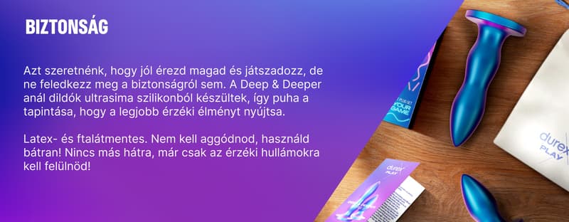 Durex Análdugó készlet