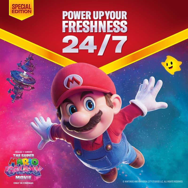 Old Spice Bearglove 3 az 1-ben Tusfürdő és Sampon, Super Mario Edition, 400 ml