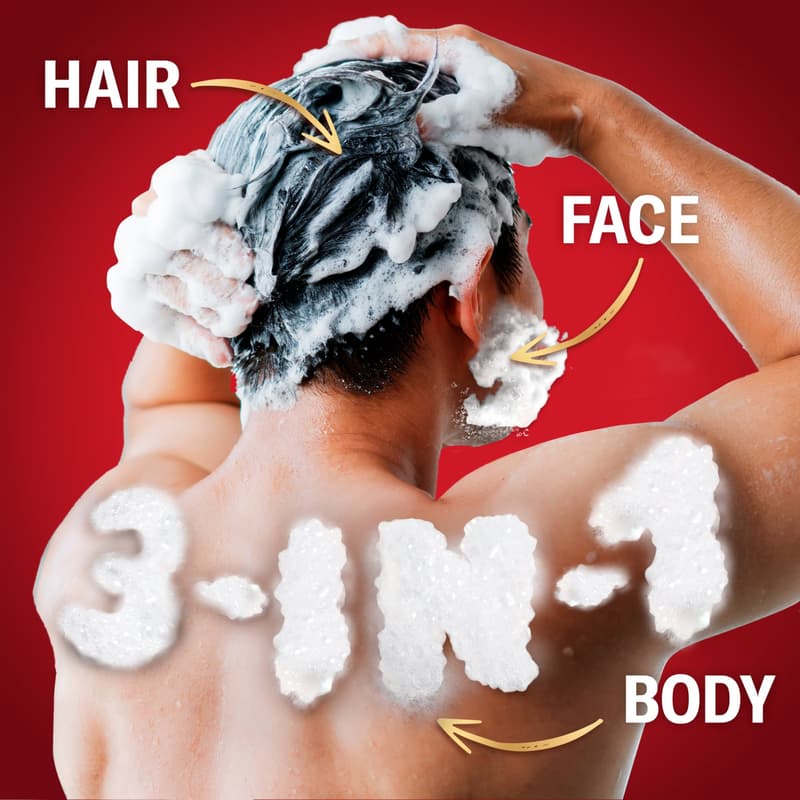 Old Spice Bearglove 3 az 1-ben Tusfürdő és Sampon, Super Mario Edition, 400 ml