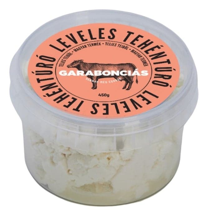 Garabonciás natúr, leveles tehéntúró