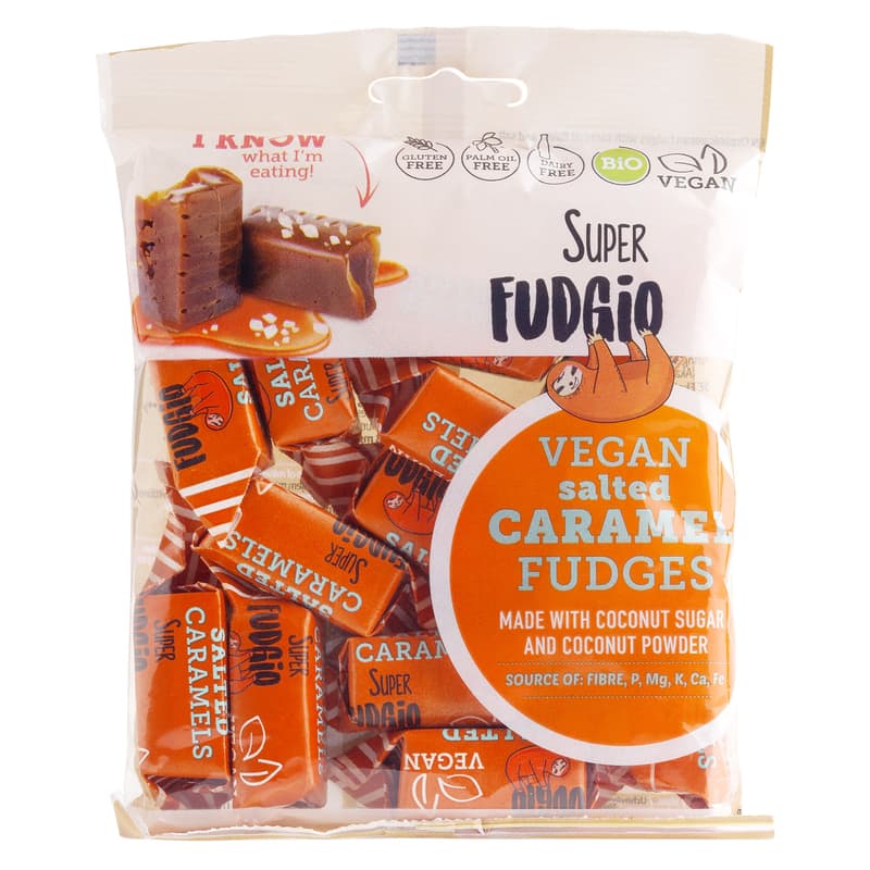 Fudgio BIO Sóskaramellás ízû tejmentes karamella