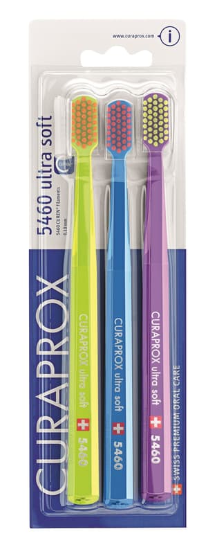 Curaprox CS 5460 Ultra Soft Fogkefe Triopack