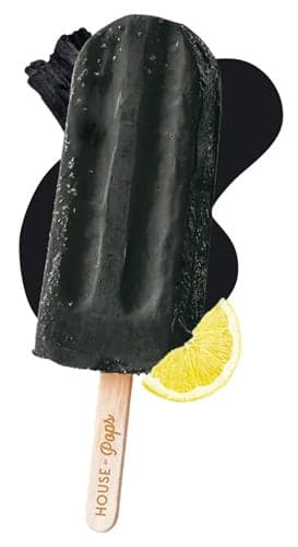 House of Pops Black Lemonade (Citrom ízű fagylalt)