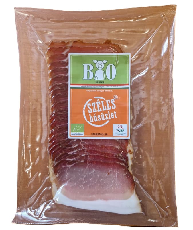 Bio Füstölt Angolszalonna szeletelt