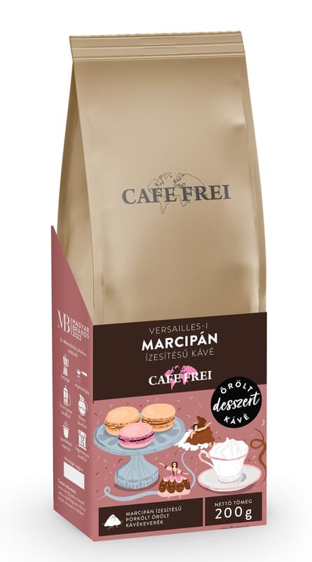 Cafe Frei Versailles-i marcipán ízesítésű őrölt kávé