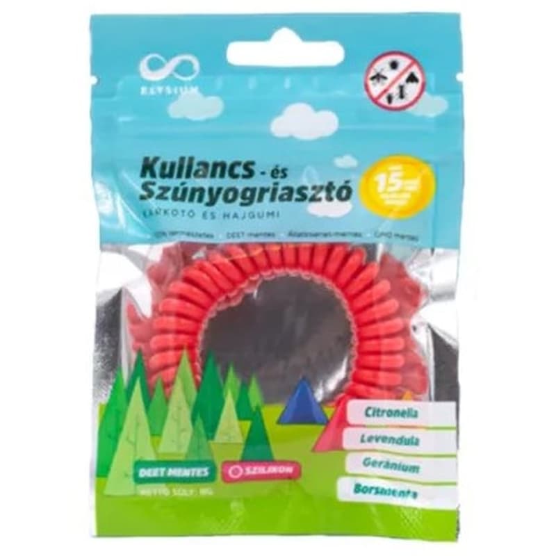 Elysium kullancs-és szúnyogriasztó karkötő/hajgumi 1 db