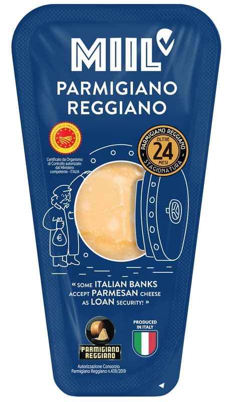 MIIL Parmigiano Reggiano DOP 24 hónapig érlelt kemény sajt