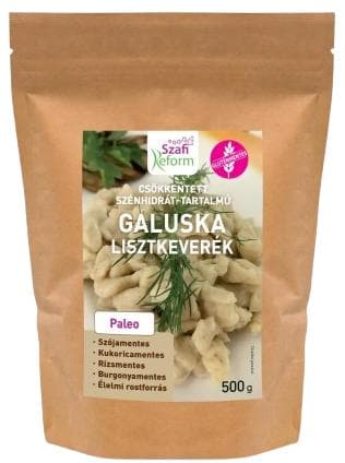 Szafi Reform csökkentett szénhidrát-tartalmú galuska lisztkeverék (gluténmentes)
