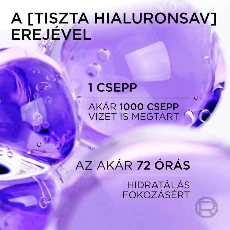 L'Oréal Paris Elseve Hyaluron Plump akár 72 órán át hidratáló balzsam hialuronsavval