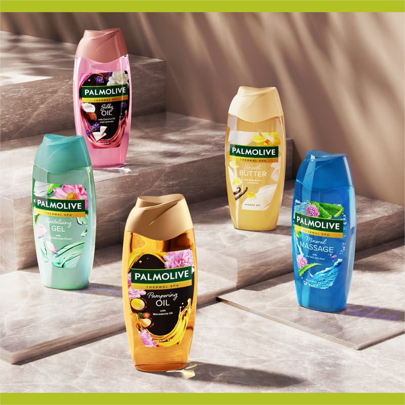 Palmolive Thermal Spa Mineral Massage pumpás tusfürdő