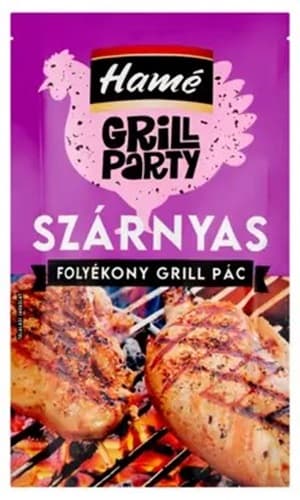 Hame Grill Party Szárnyas folyékony grill pác