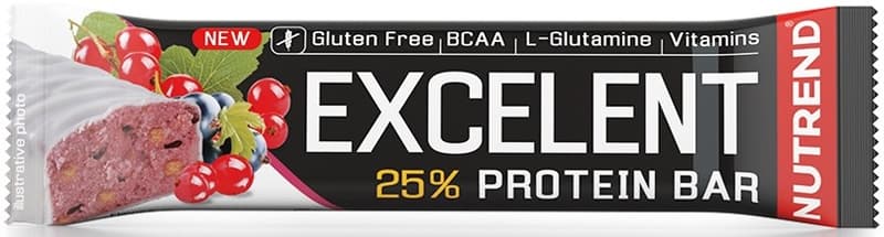 NUTREND Excelent Proteinszelet Feketeribizli+Áfonya