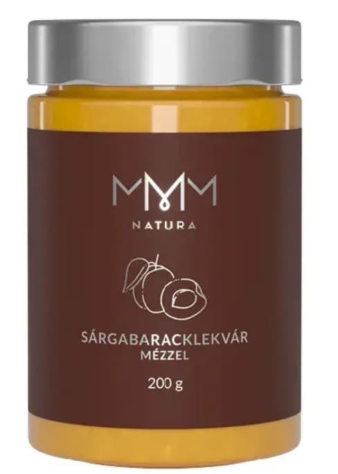 MMM Sárgabarack lekvár mézzel (80%)