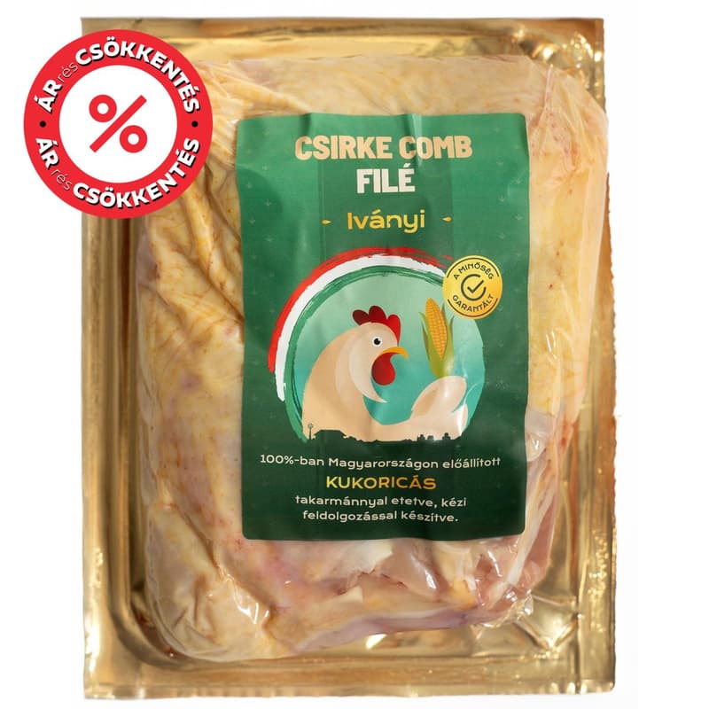 IVÁNYI kukoricás csirke combfilé bőrös