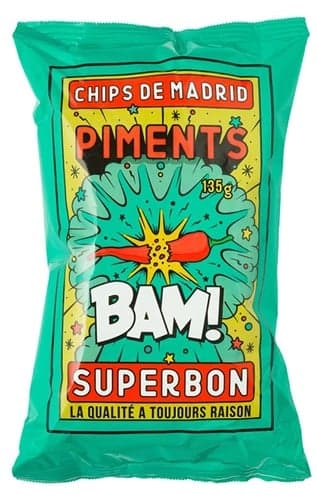 SUPERBON - Chips Piments 135g