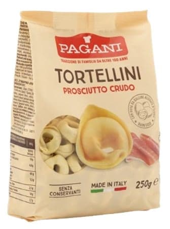 Pagani tortellini sonkával töltött durumbúzából készült tojásos tésztaétel