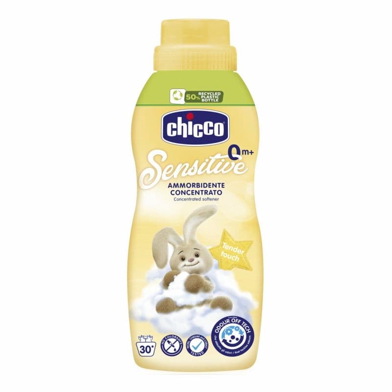 Chicco Lágyító Sensitív öblítő koncentrátumTender touch vanília illat, 750ml