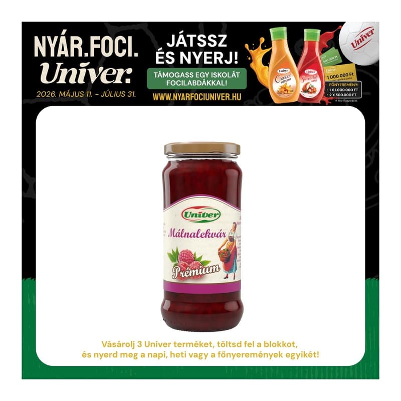 Univer Málna lekvár