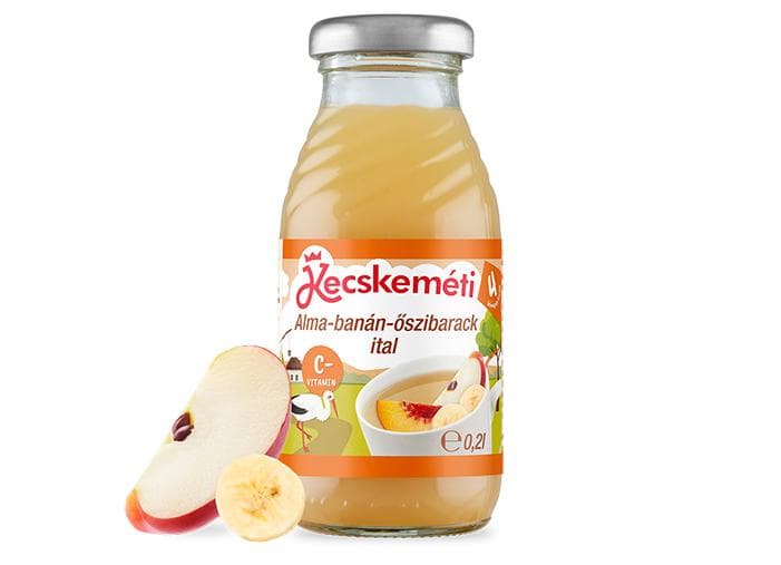 Kecskeméti Apple-banana-peach, from 4 months