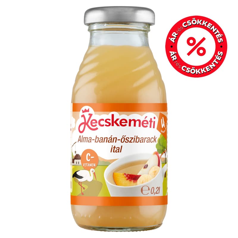 Kecskeméti Apple-banana-peach, from 4 months