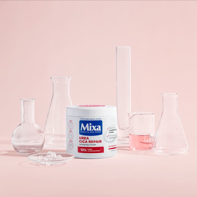 Mixa regeneráló testápoló száraz, durva bőrre