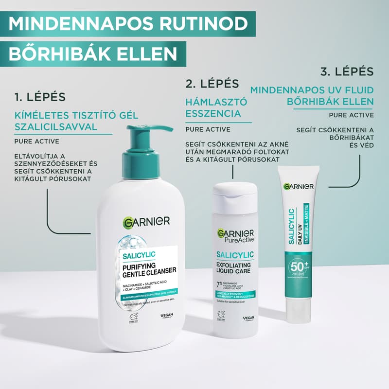 Garnier Pure Active Hydrating Facial Cleanser Against Skin Imperfections