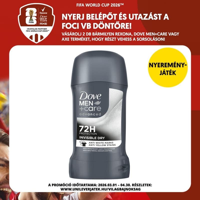 Dove Men+Care Invisible Dry stift