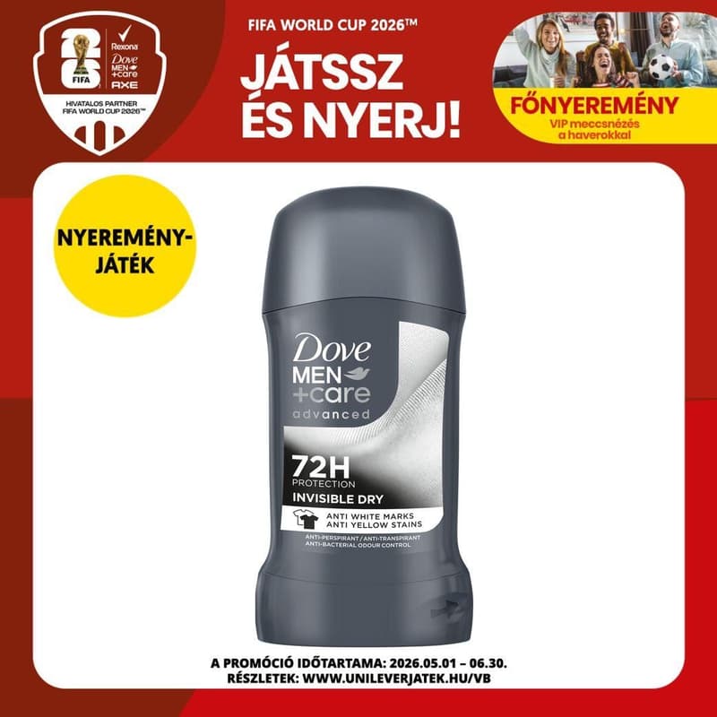 Dove Men+Care Invisible Dry stift